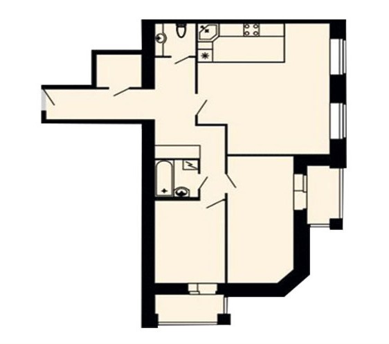 планировка квартиры 86 м2